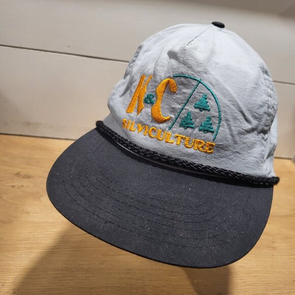 K & C Silviculture Hat Snapback Baseball Vintage Cap Dad Trucker trees forestry - Picture 1 of 10